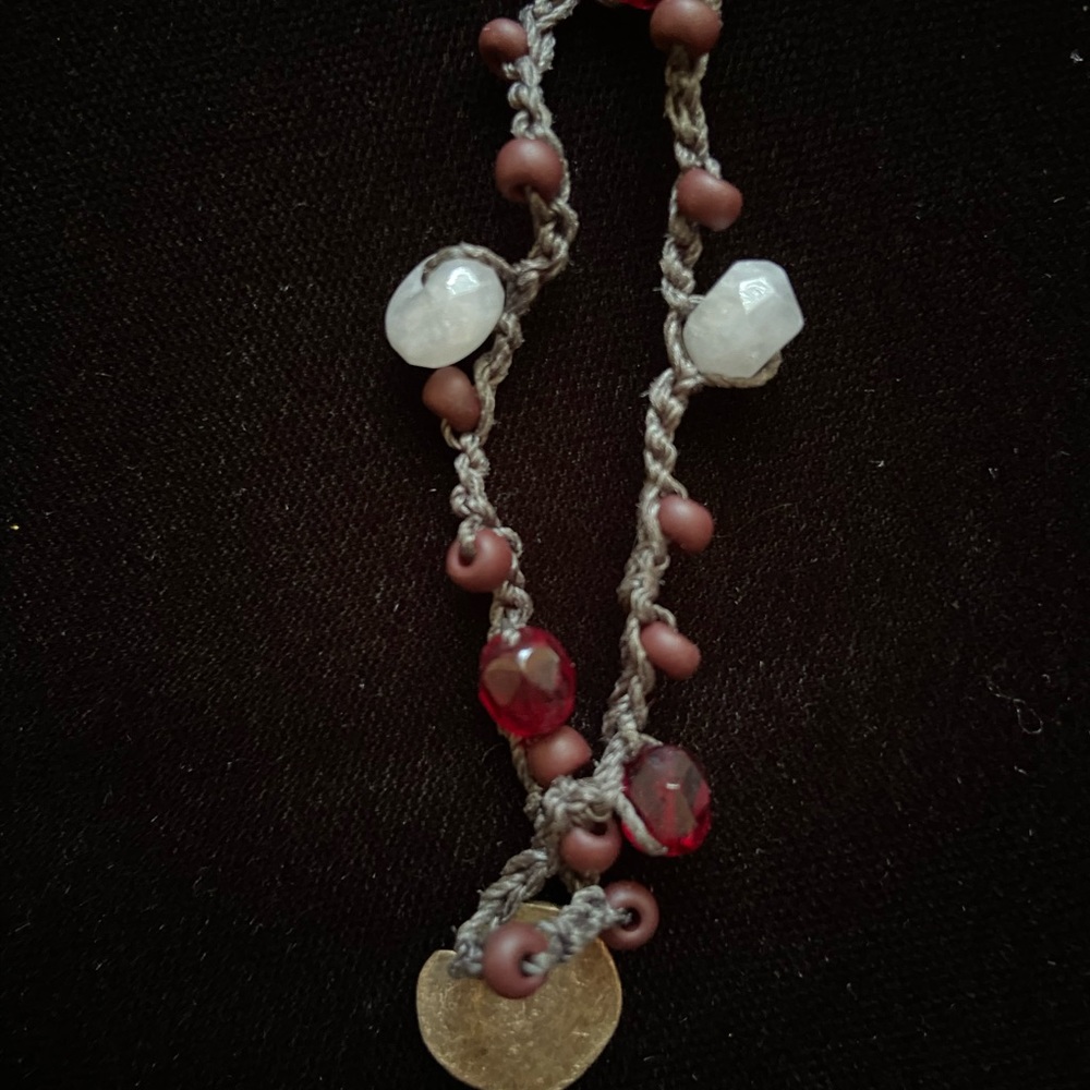 String beaded necklace or bracelet.Very versatile
